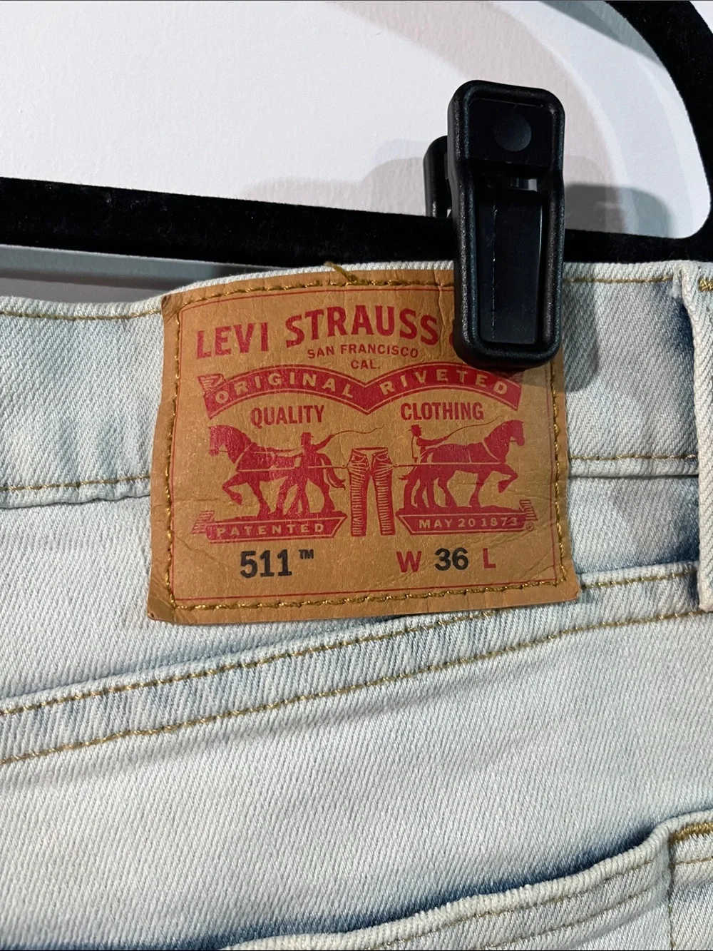 Levi's Light Blue Men's Denim Shorts